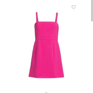 Pink A Line Mini Dress